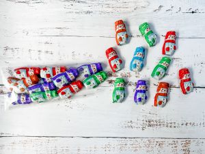 Chocolate Foiled Snowman