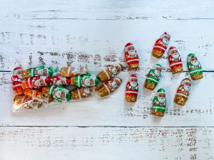 Chocolate Foiled Santa