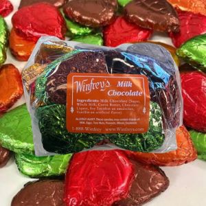 Chocolate Foiled Leaves