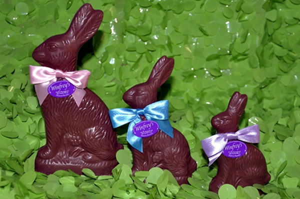 Winfrey S Easter Bunnies Are Waiting Winfrey S Fudge And Chocolates